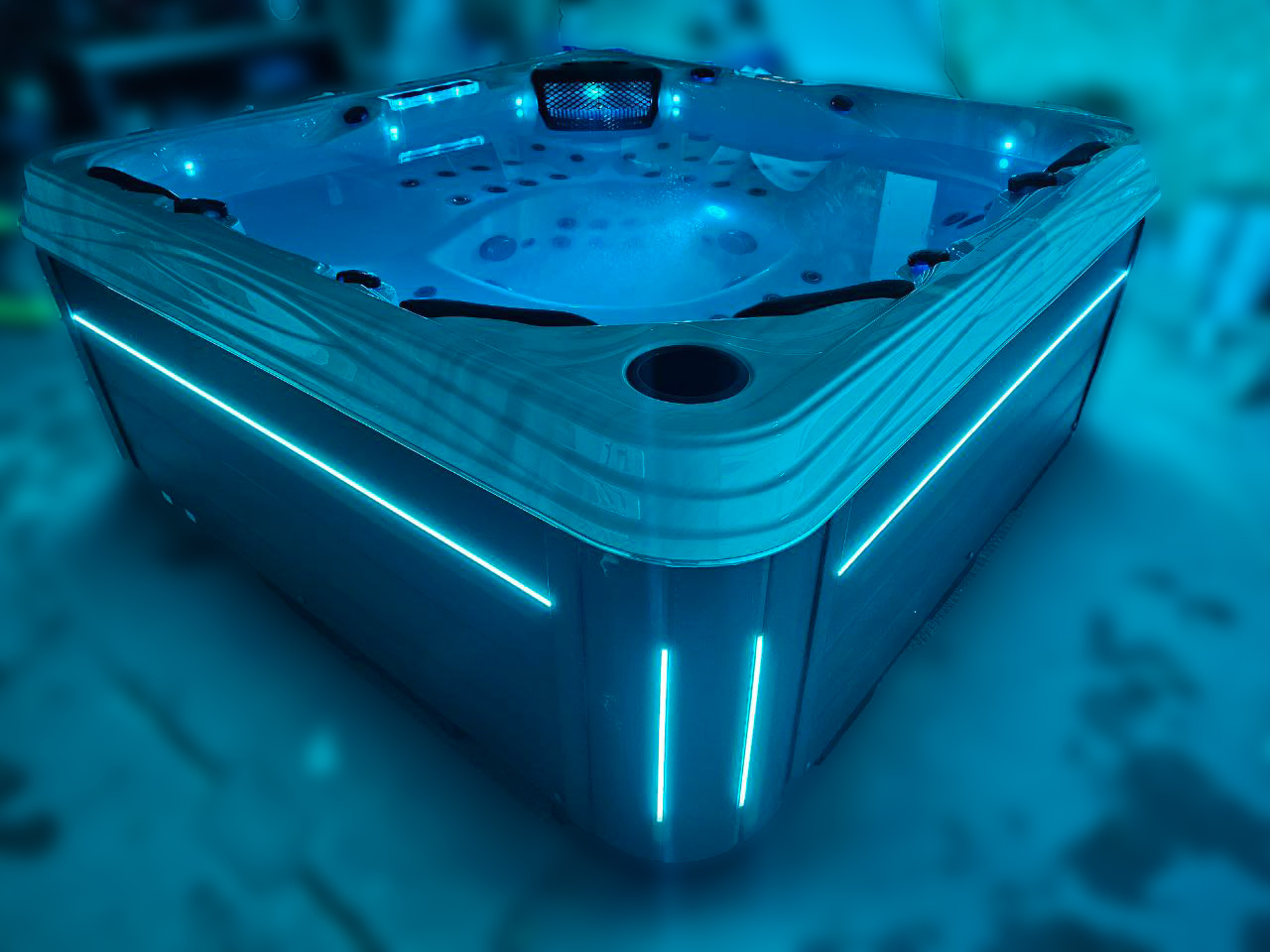 Гидромассажный Спа-Бассейн Jazzi Pool 333E Eldorado Wi-Fi (рис.10) Гидромассажный Спа-Бассейн Jazzi Pool 333E Eldorado Wi-Fi (рис.10)